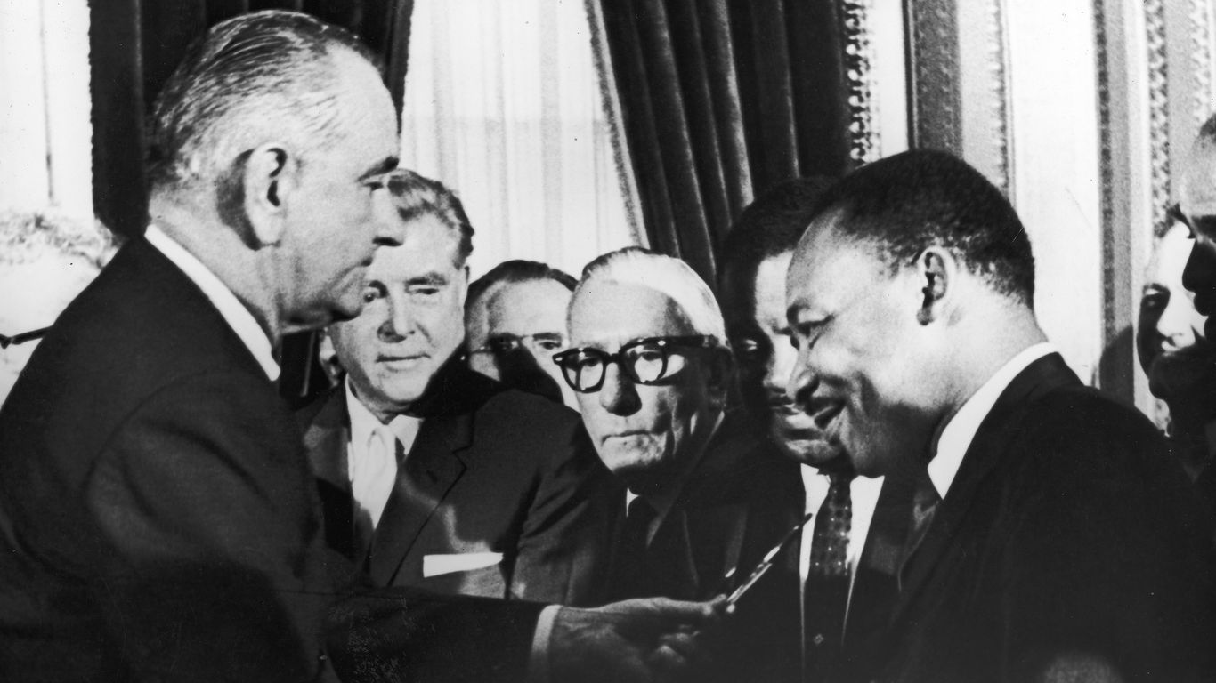 In photos: Voting Rights Act of 1965 turns 60