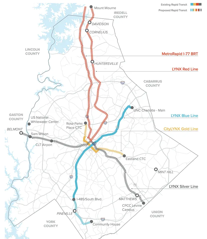 Charlotte Moves Task force report - rail