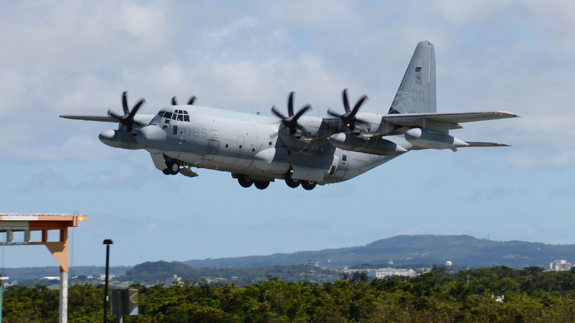 A U.S. Marine KC-130.