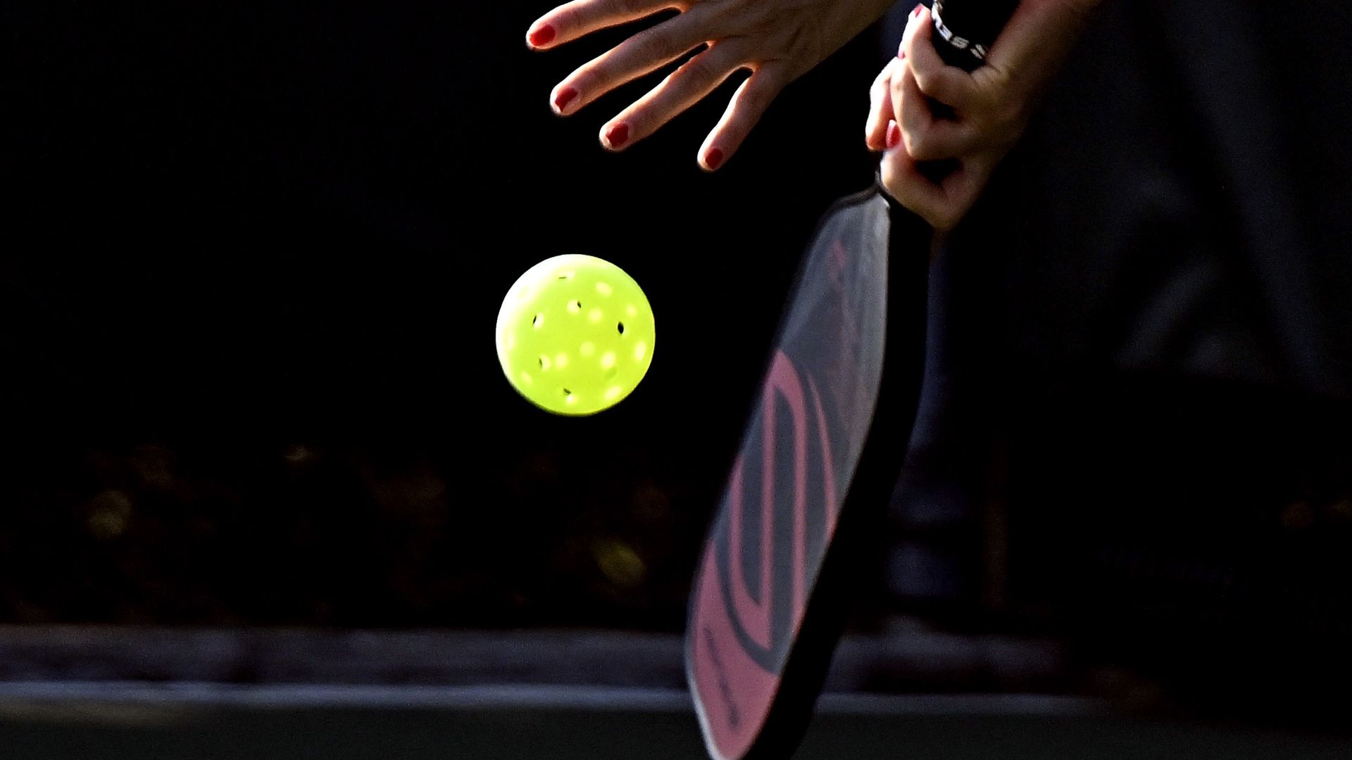 People play pickleball at the Arroyo Seco Racquet Club in South Pasadena