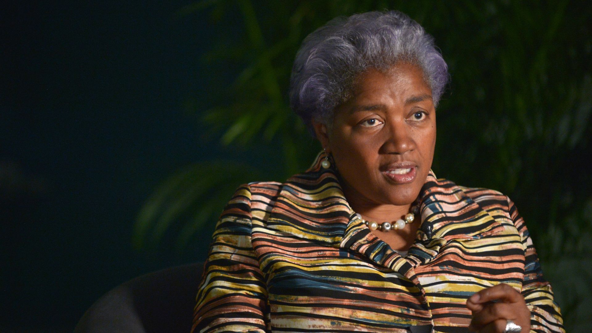 Donna Brazile speaking.