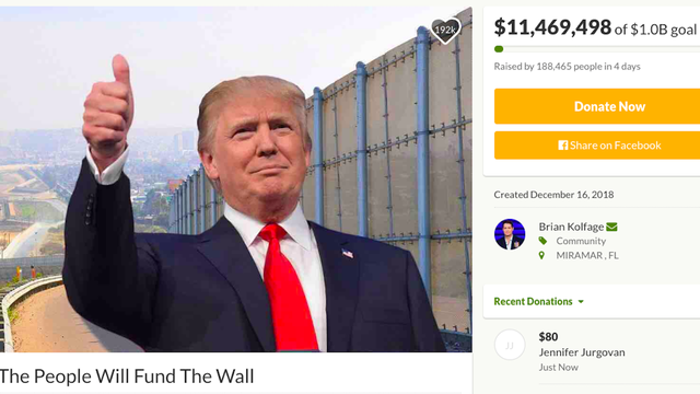 Donald trump gofundme page for north carolina