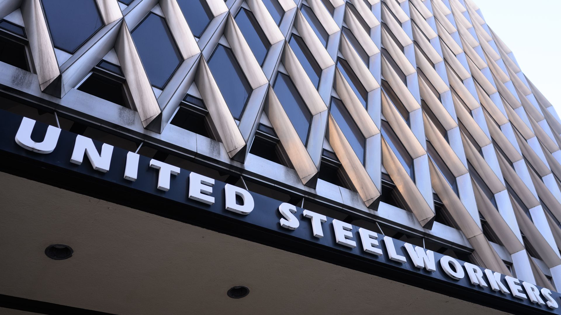 The United Steelworkers union headquarters in Pittsburgh, Pennsylvania, US, on April 7, 2024. Photographer: Justin Merriman/Bloomberg via Getty Images