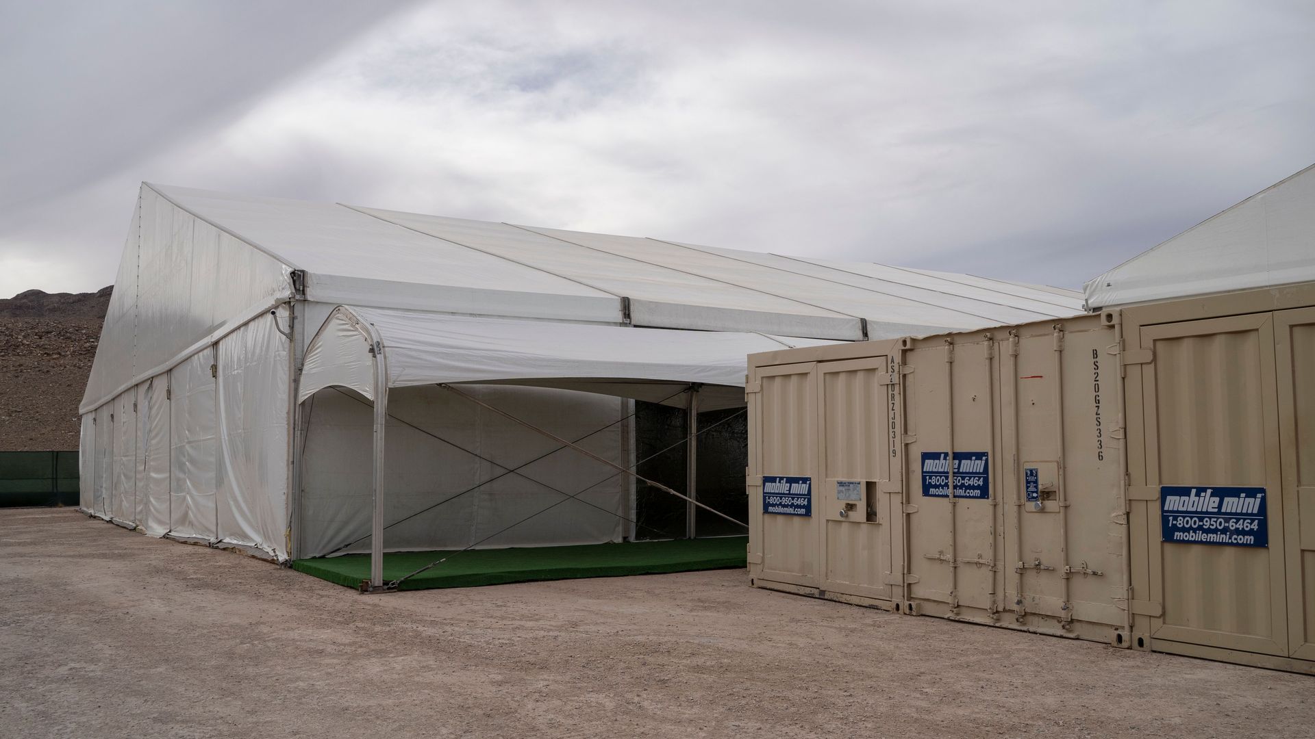 Border Patrol facility in El Paso, Texas