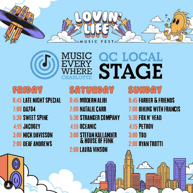 Lovin' Life Music Festival Releases Performance Dates, Times And Stages ...