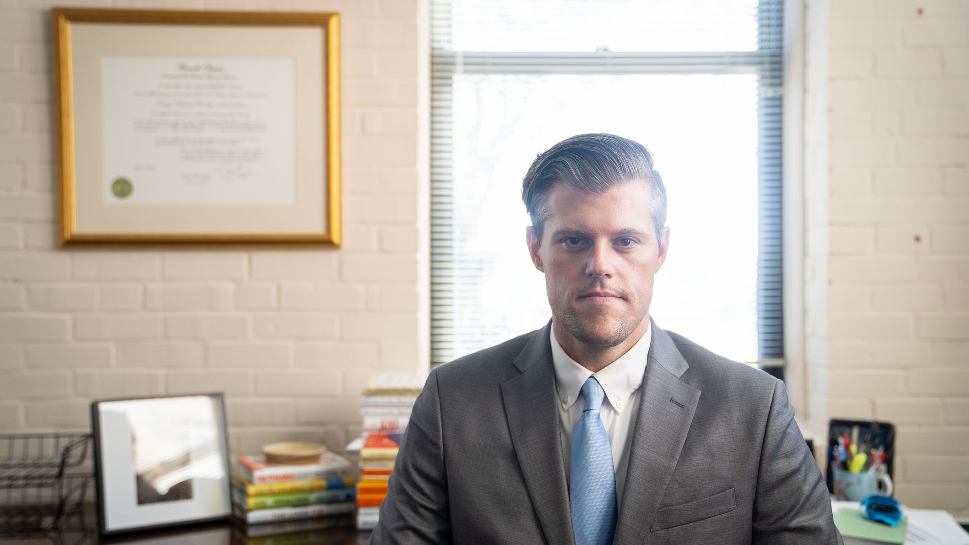 NCDHHS Secretary Kody Kinsley poses for a portrait