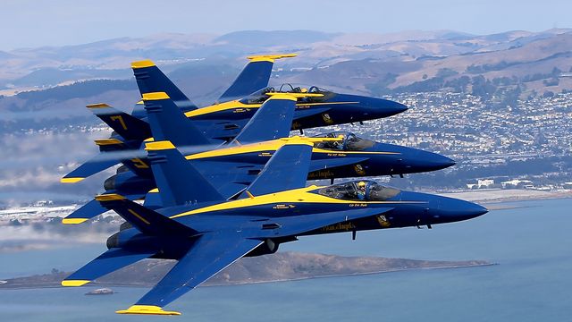 Navy Blue Angels and Air Force Thunderbirds to tour for national unity