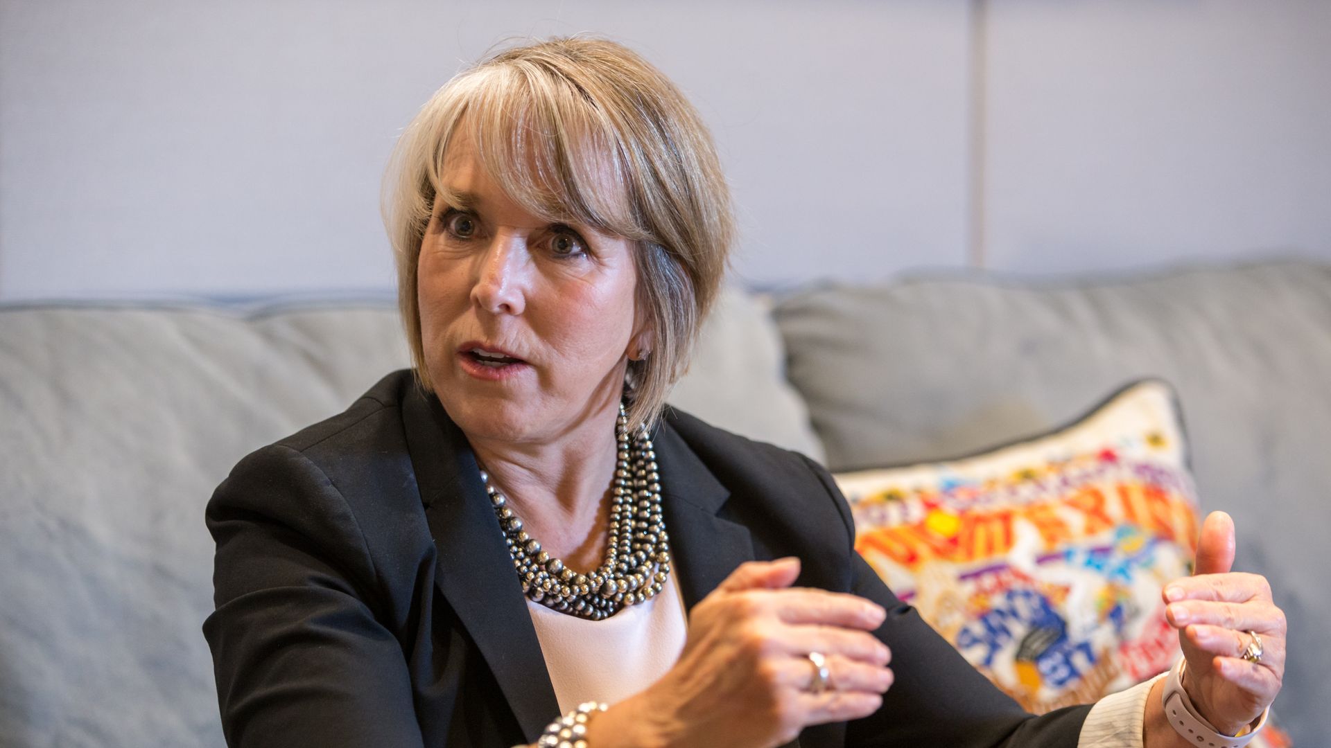 Michelle Lujan Grisham, governor of New Mexico,
