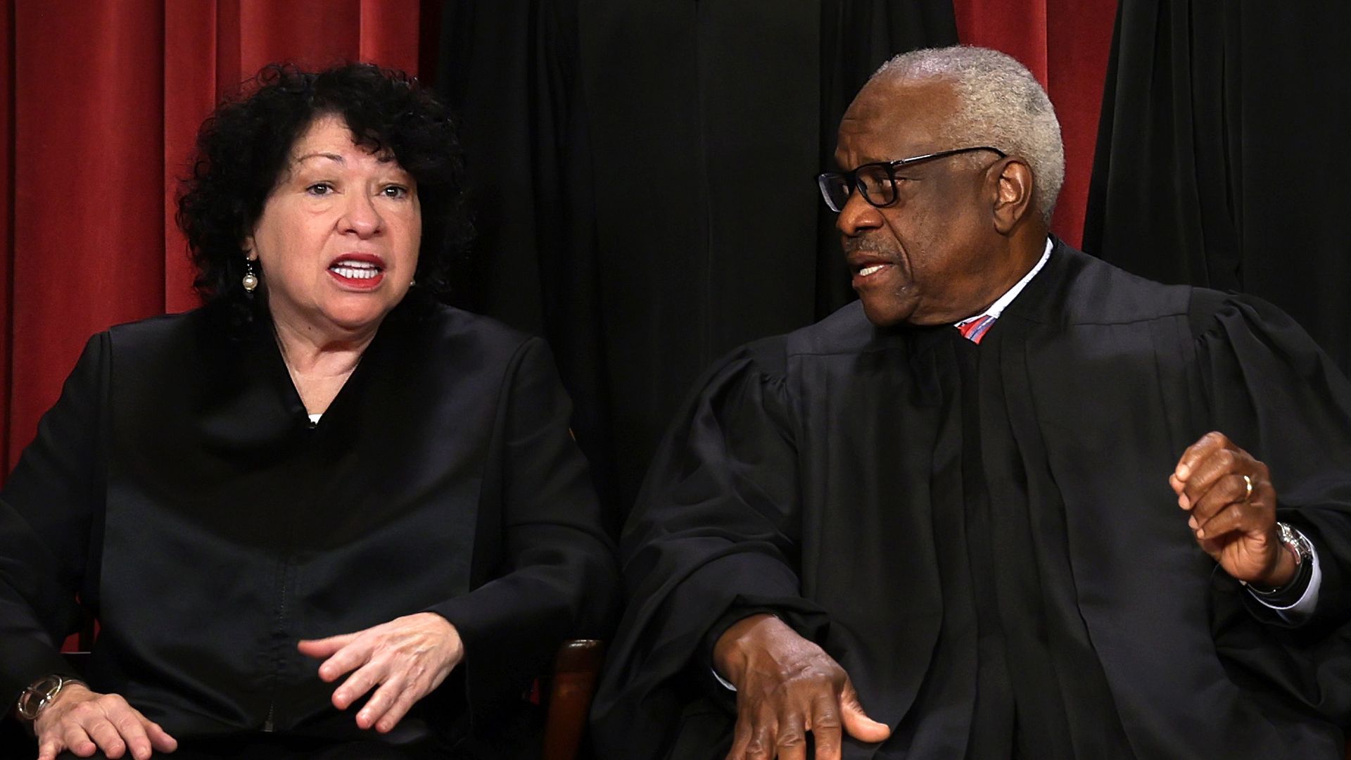 Sotomayor and thomas