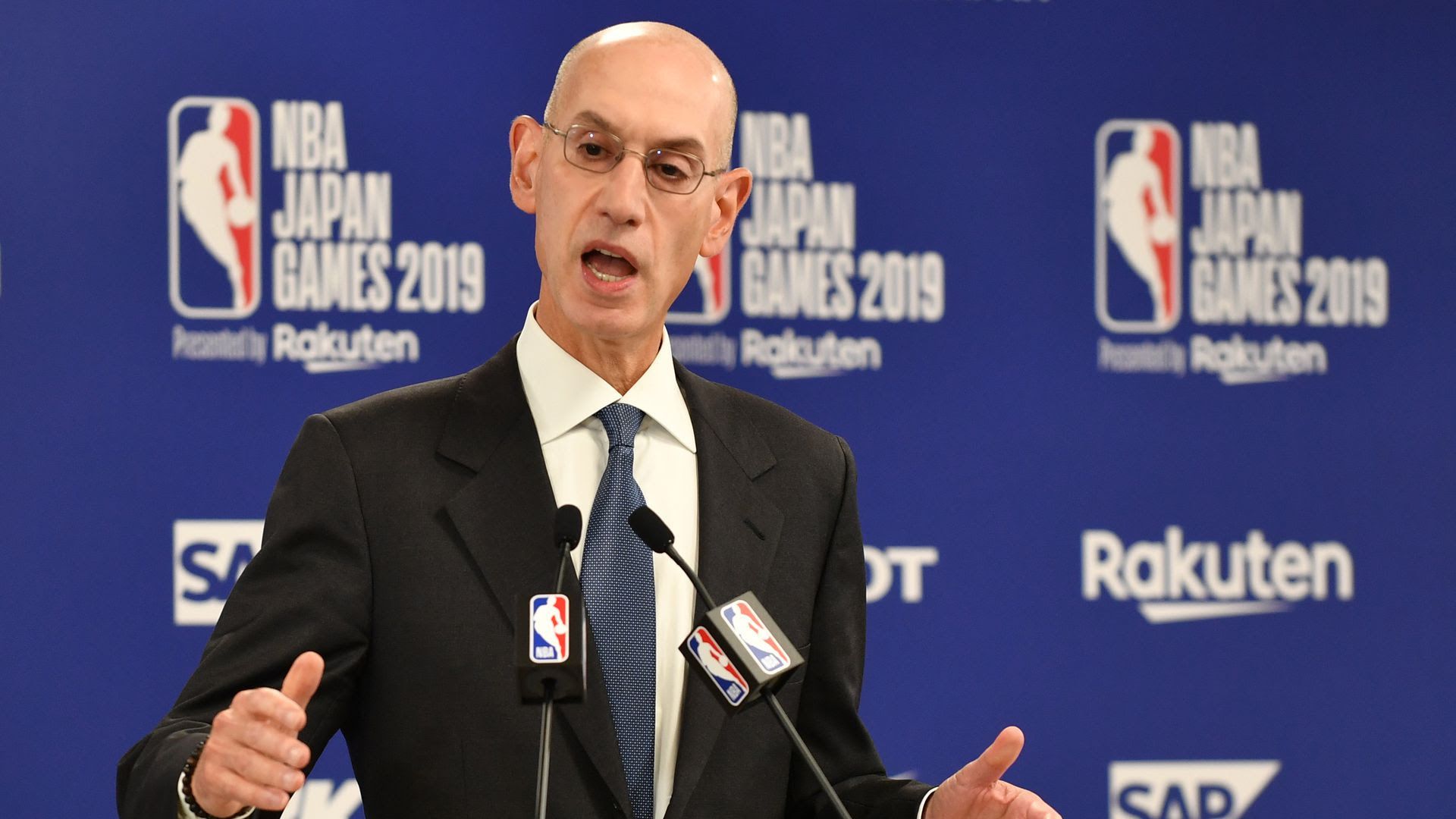 NBA commissioner Adam Silver