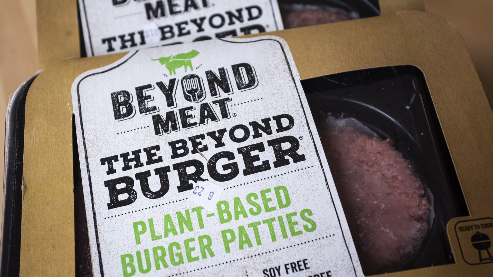 Beyond Meat food packaged