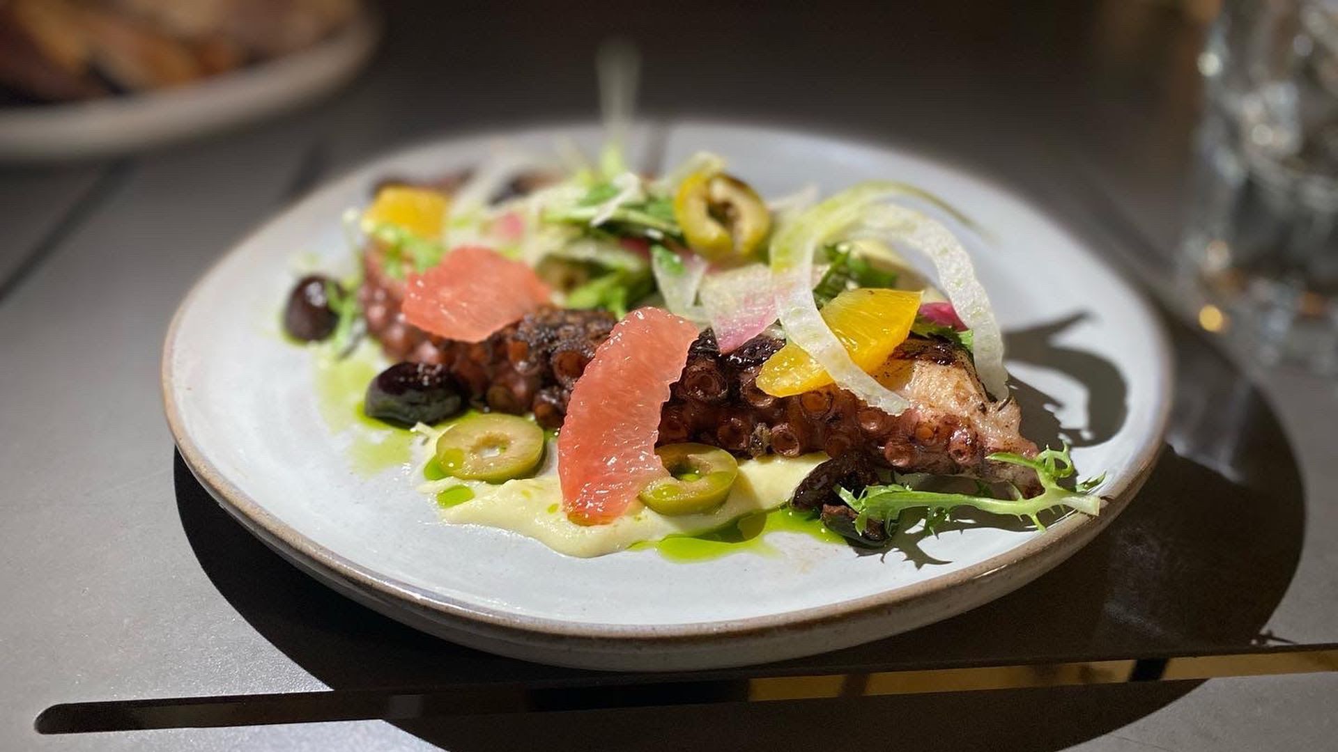 Wild Child's jerk octopus.