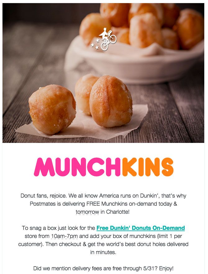 postmates-charlotte-munchkins-promotion