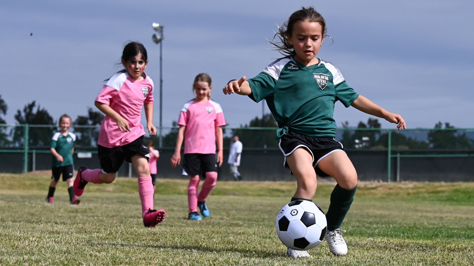 Youth girls soccer