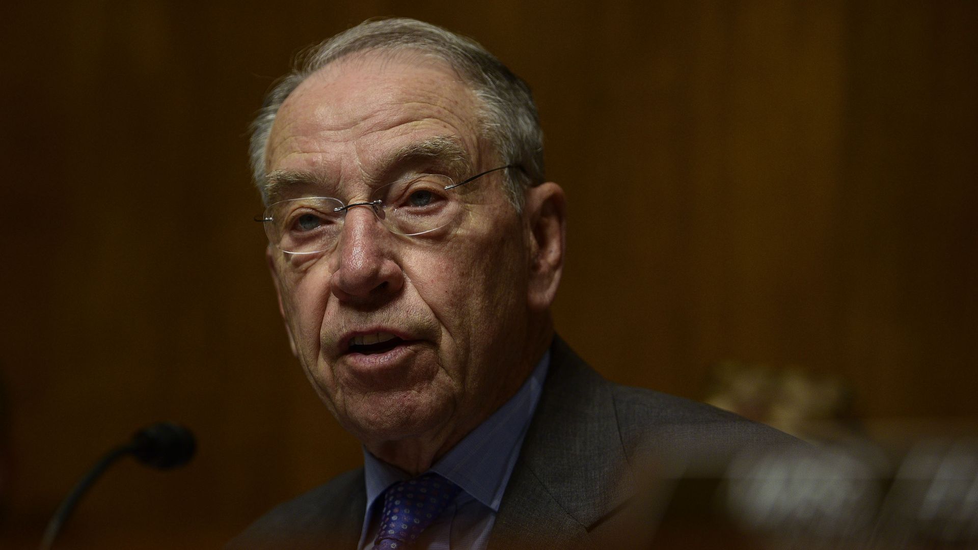  Sen. Chuck Grassley (R-IA), chairman of the Senate Judiciary Committee. Photo: Leigh Vogel/WireImage