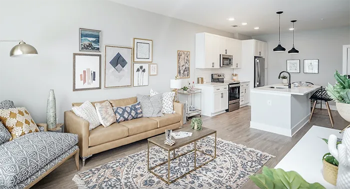 Hub South End interior apartment