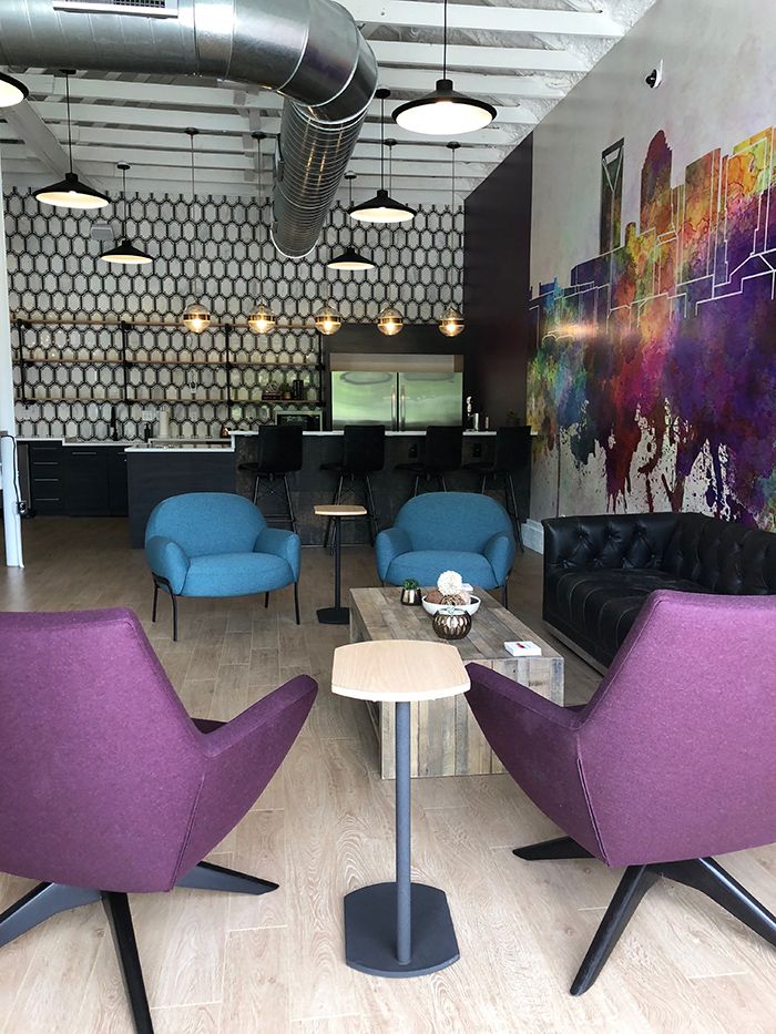 Camden coworking lounge