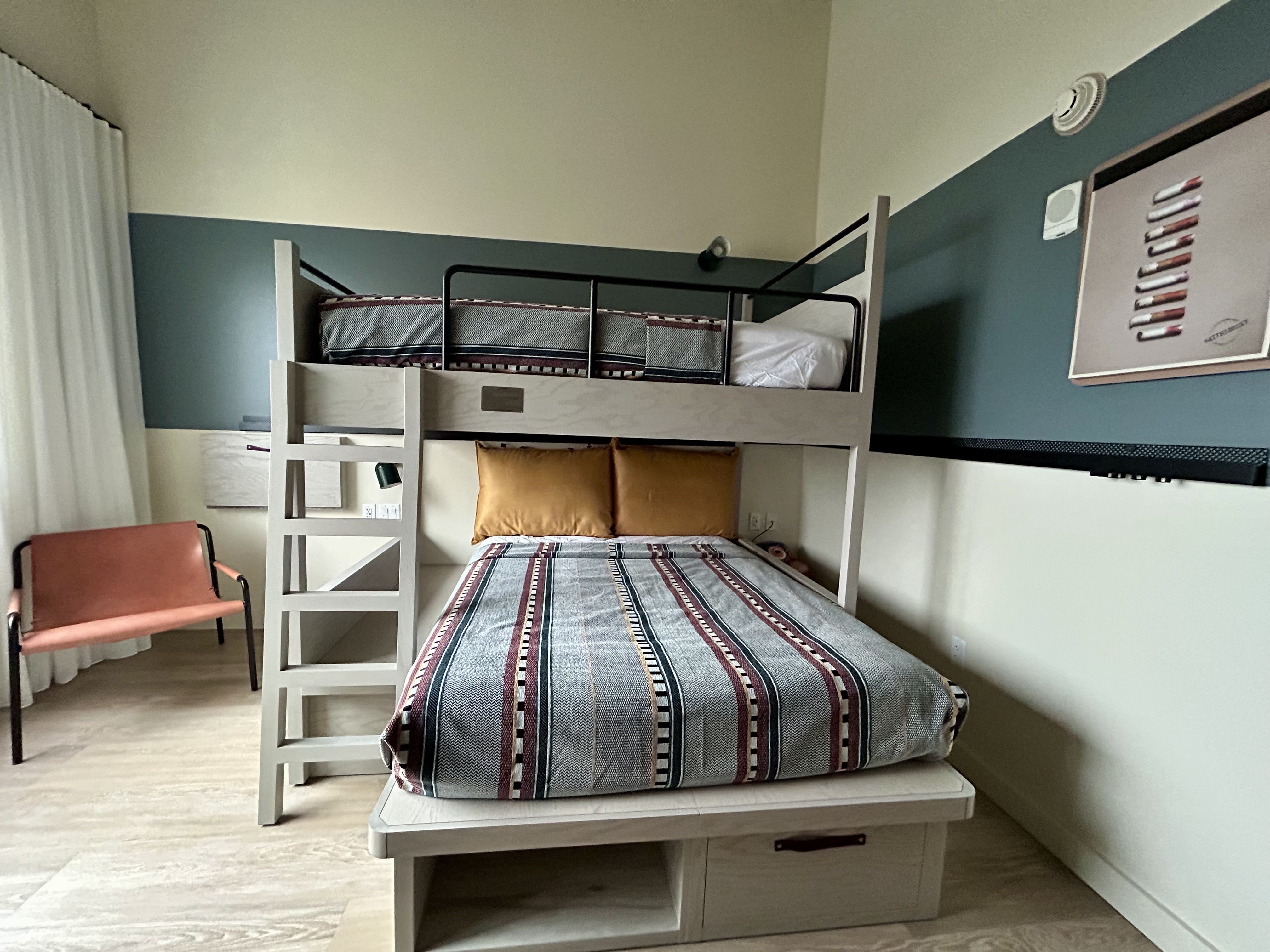 rooms at Moxy uptown hotel charlotte