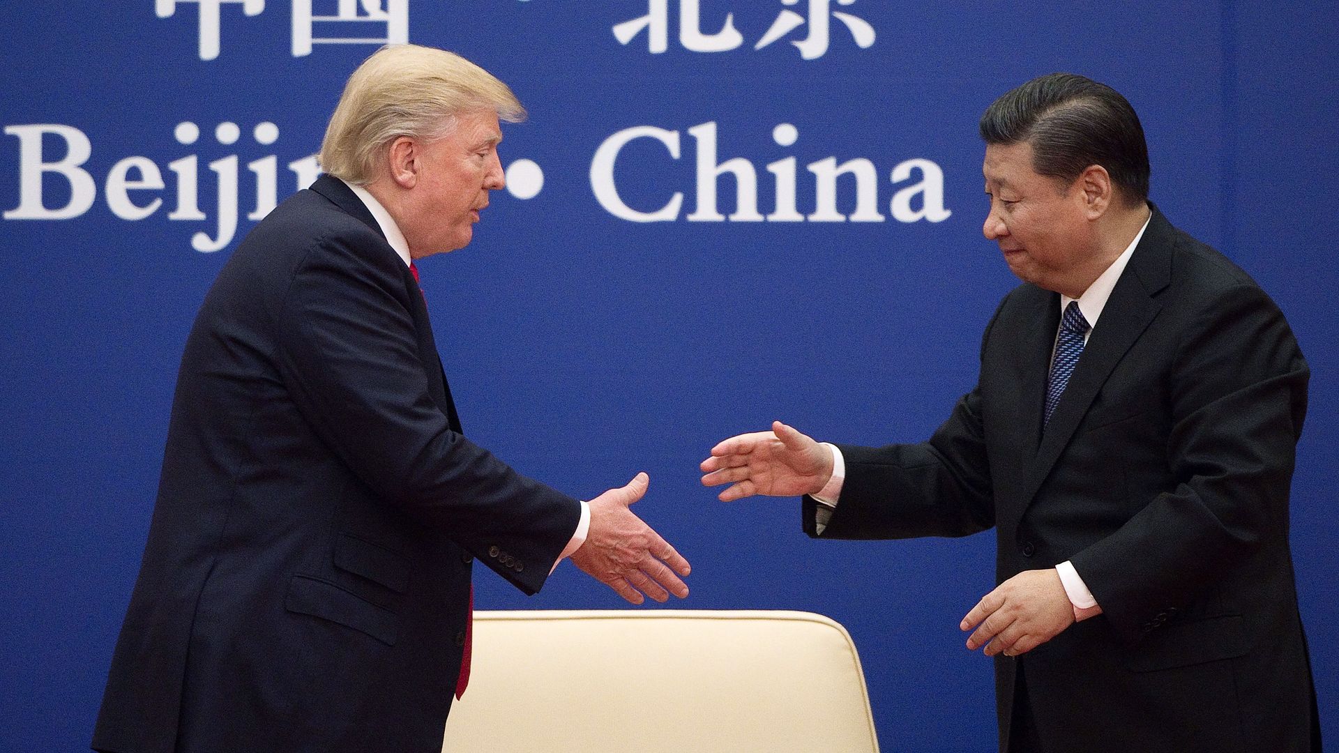 President Trump and Chinese leader Xi Jinping