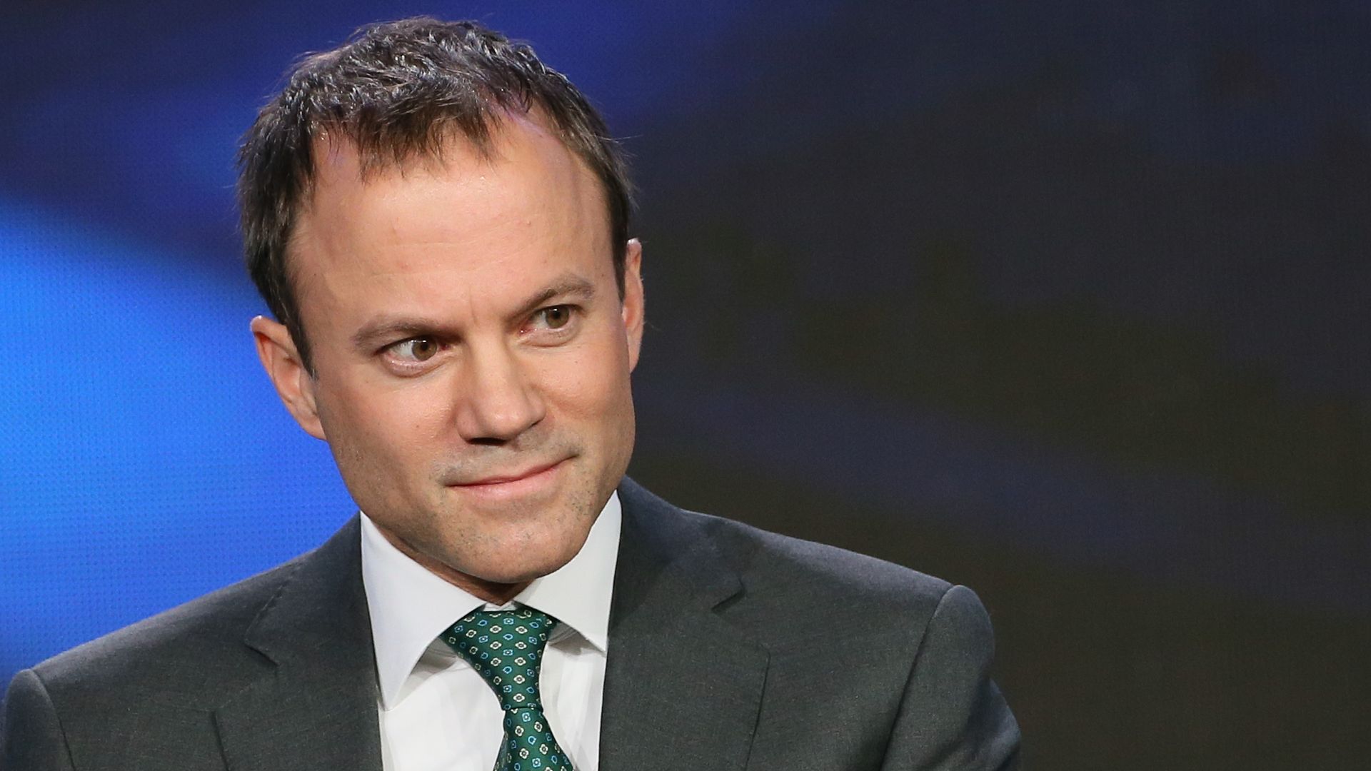 David Rhodes speaks onstage during the 2015 Winter TCA Tour.