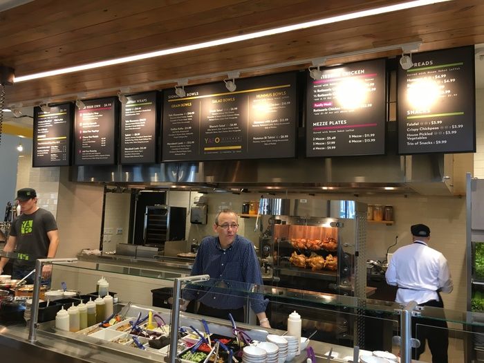 yafo kitchen ordering area