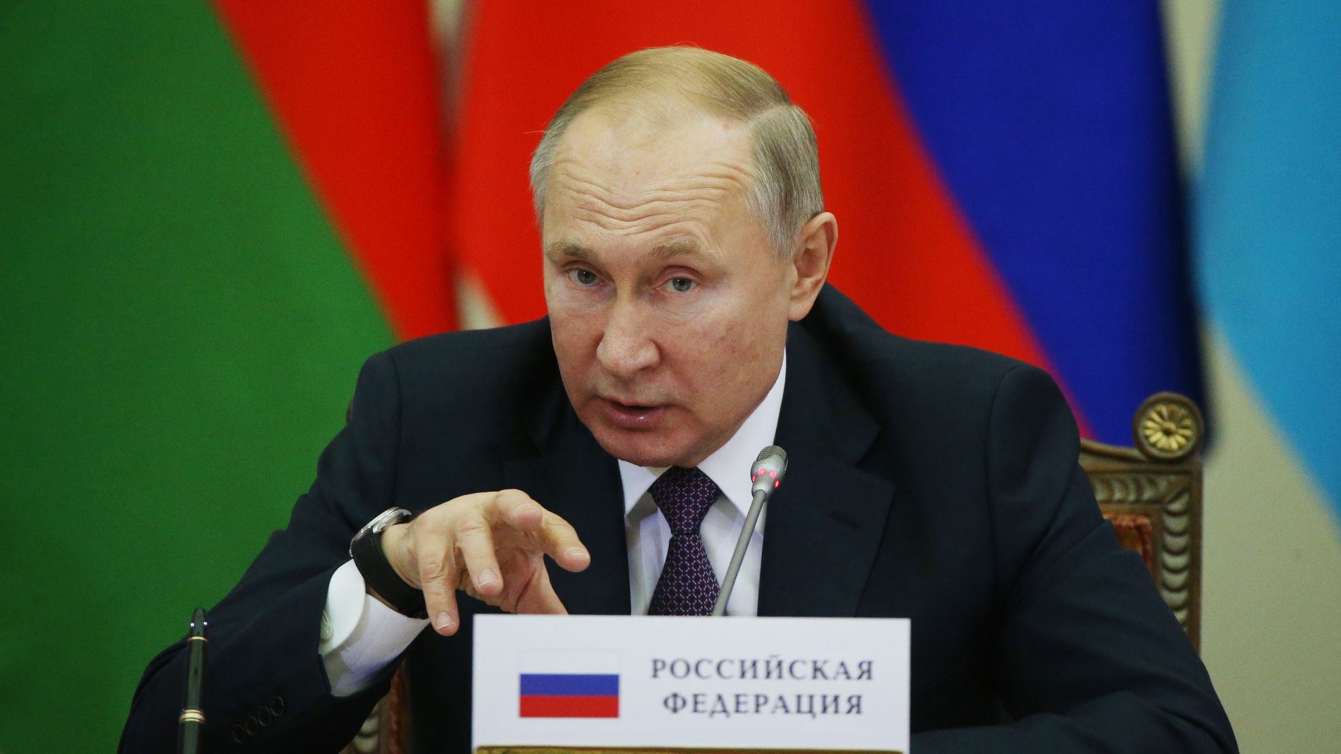 President of Russia Vladimir Putin