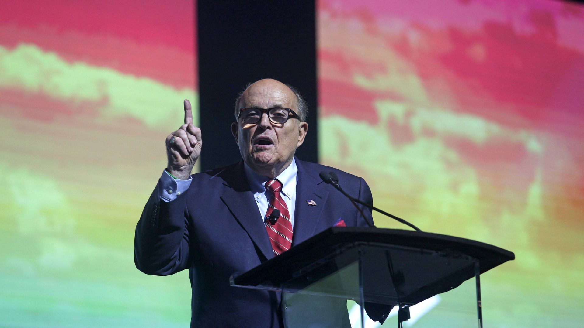 Rudy Giuliani speaks