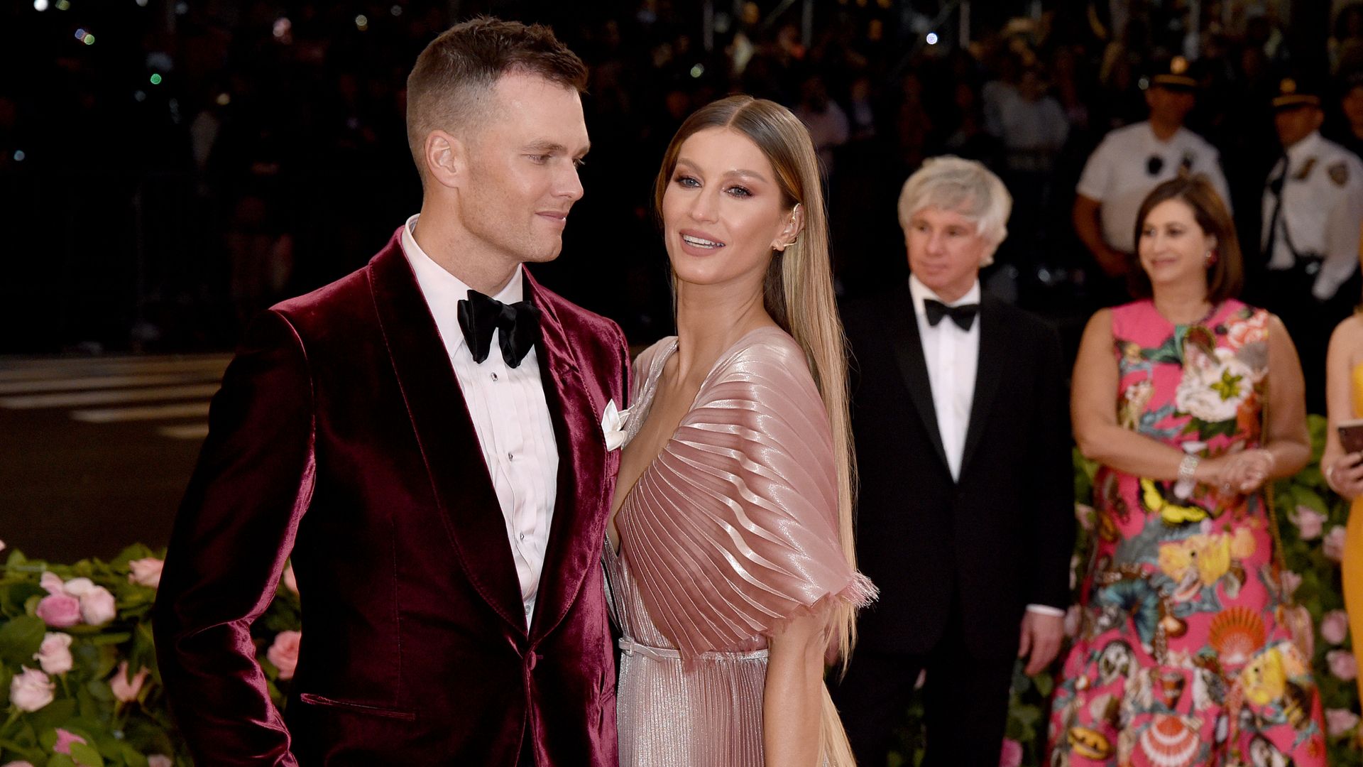 Tom Brady and Gisele Bündchen attend The 2019 Met Gala.
