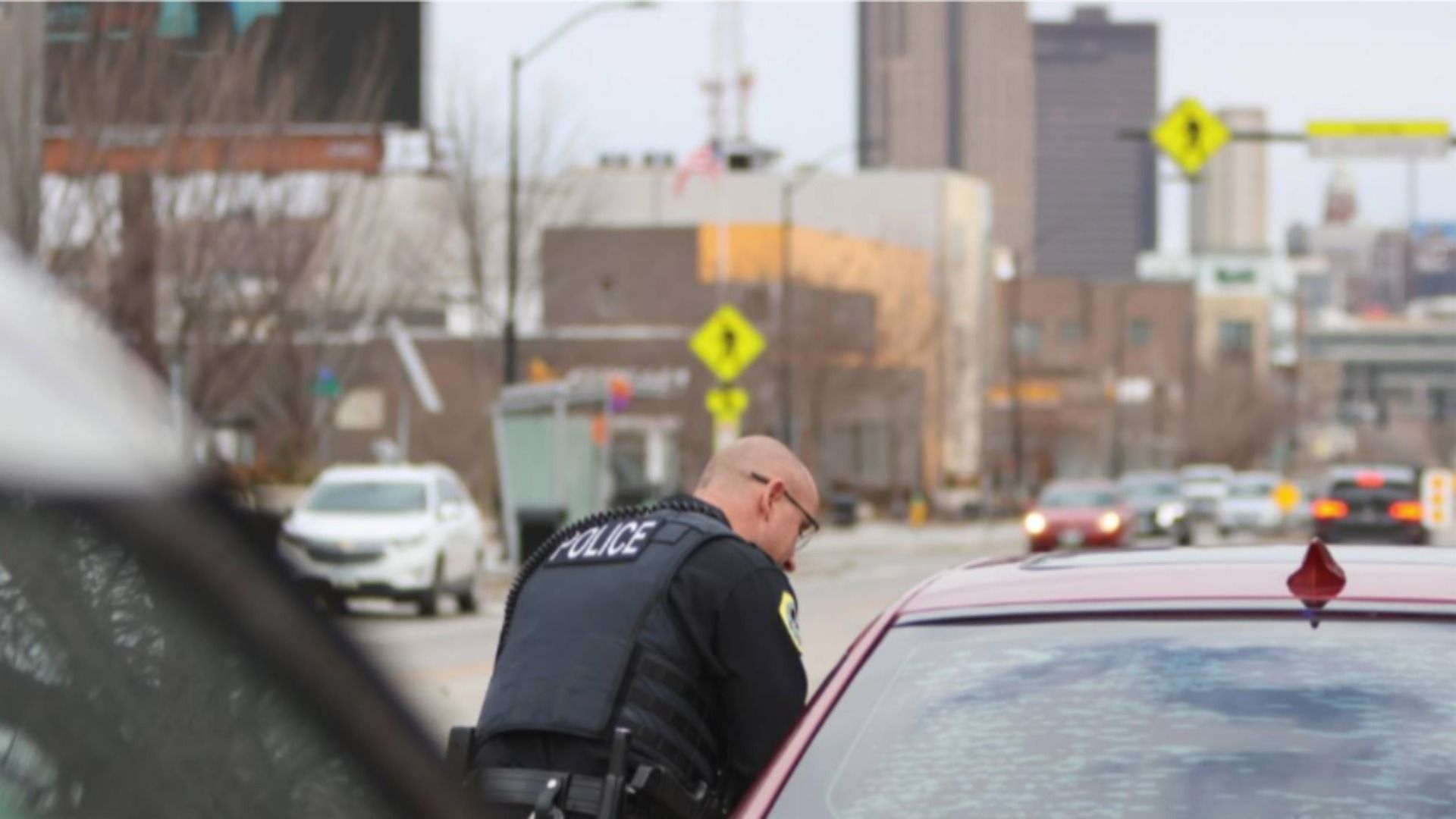 A photo of a Des Moines police officer.