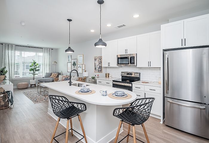 Hub South End kitchen