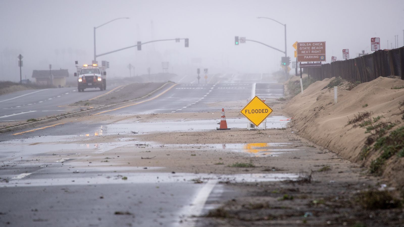 California Storm: Atmospheric River Hits With Record Rainfall, Floods