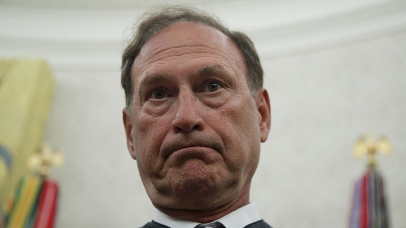 Justice Alito cancels conference appearance after abortion ruling leak – Axios
