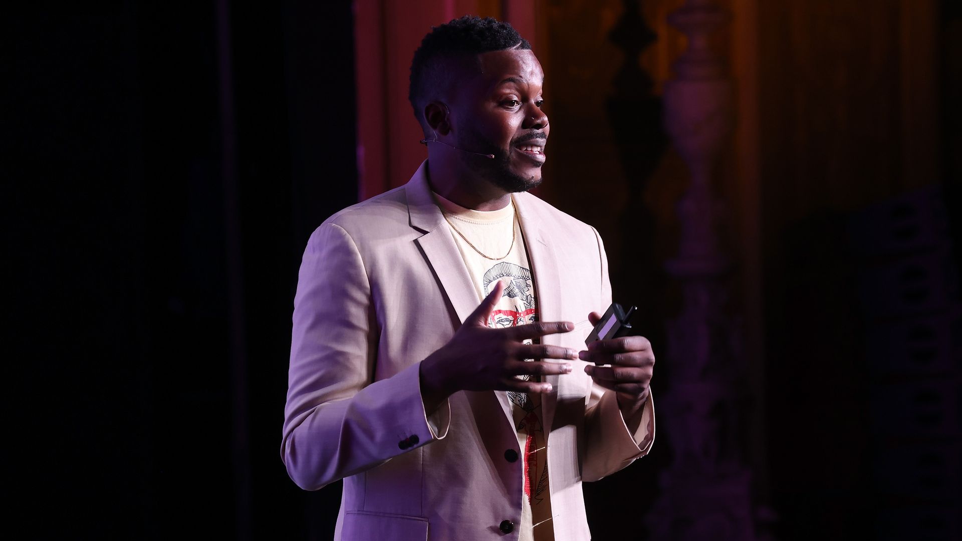 Michael Tubbs speaks during the 2022 Forbes 30 Under 30 Summit at Detroit Opera House on October 03, 2022 in Detroit.
