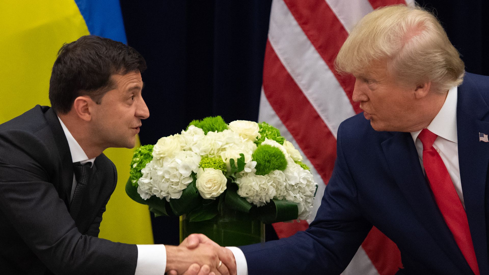 Trump and Zelensky