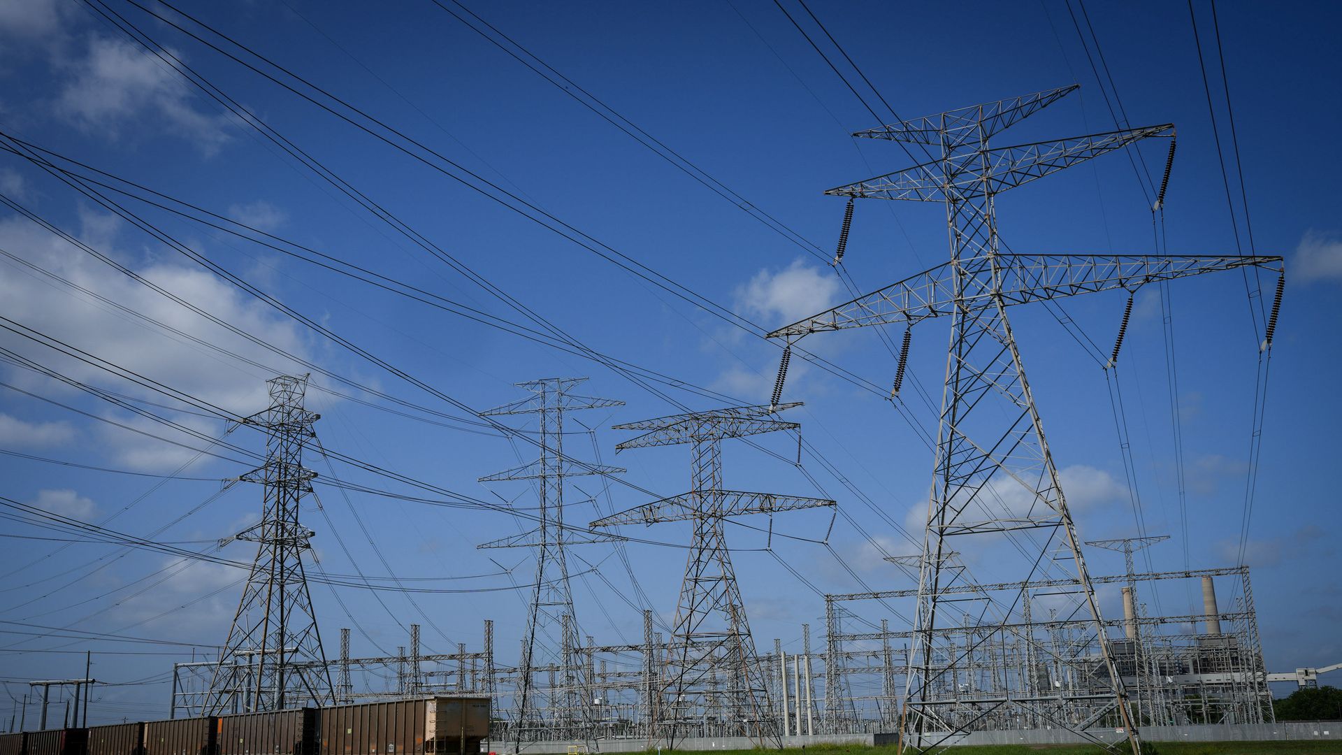 Transmission lines in Texas