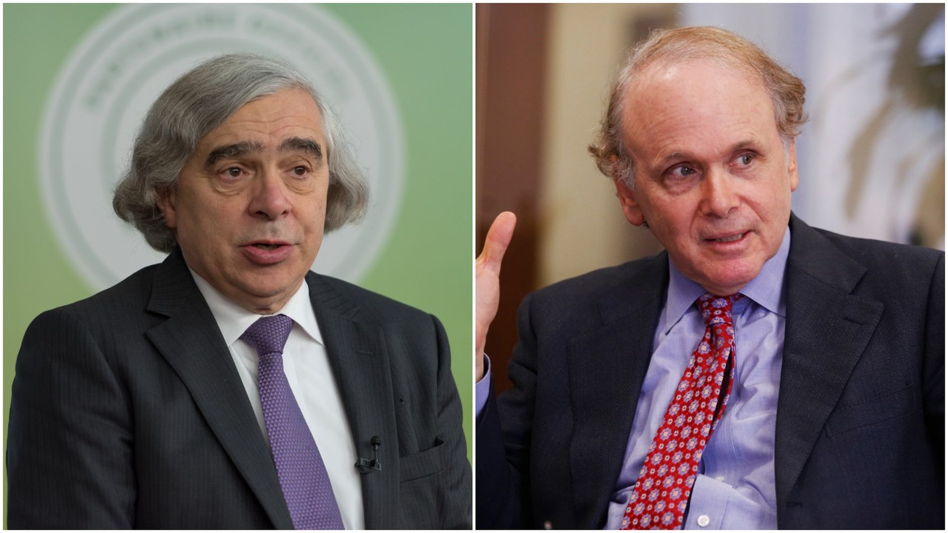Ernez Moniz and Dan Yergin