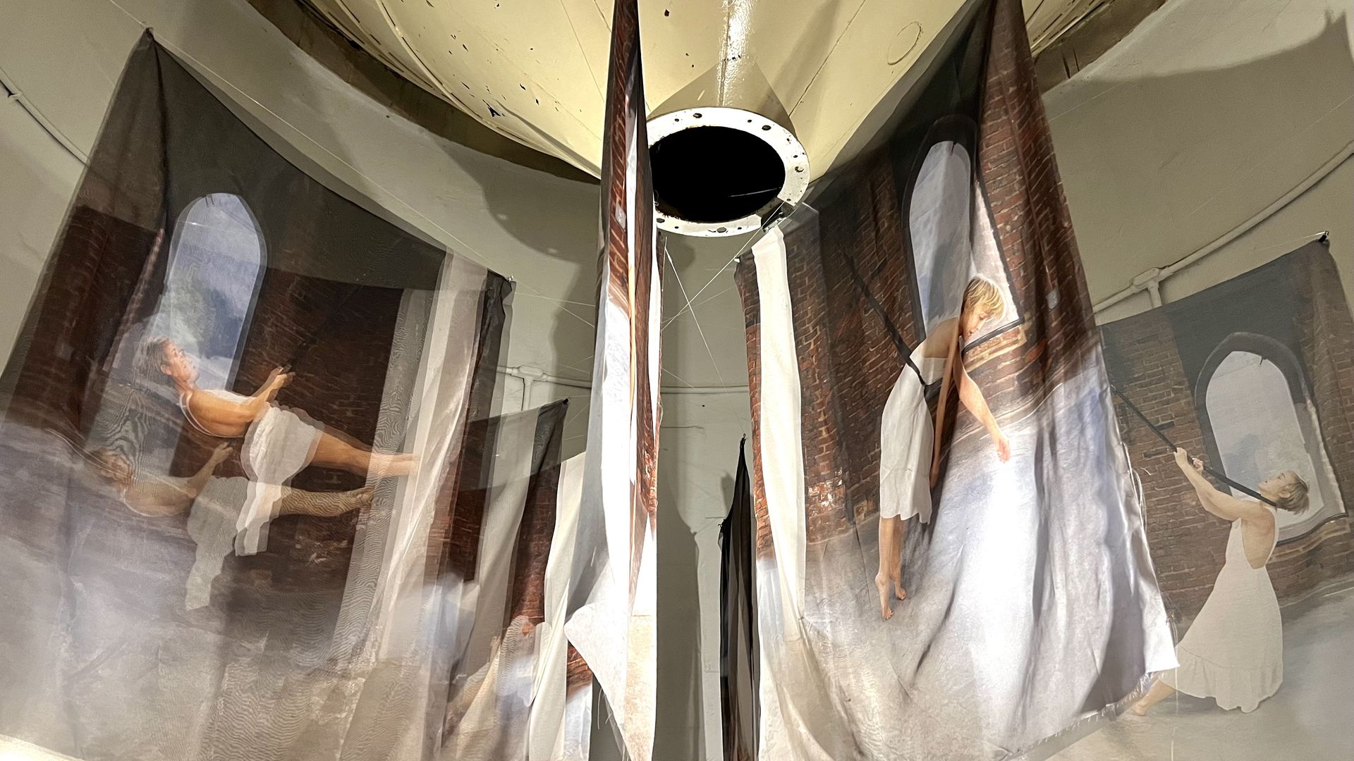 Photo of an art installation 