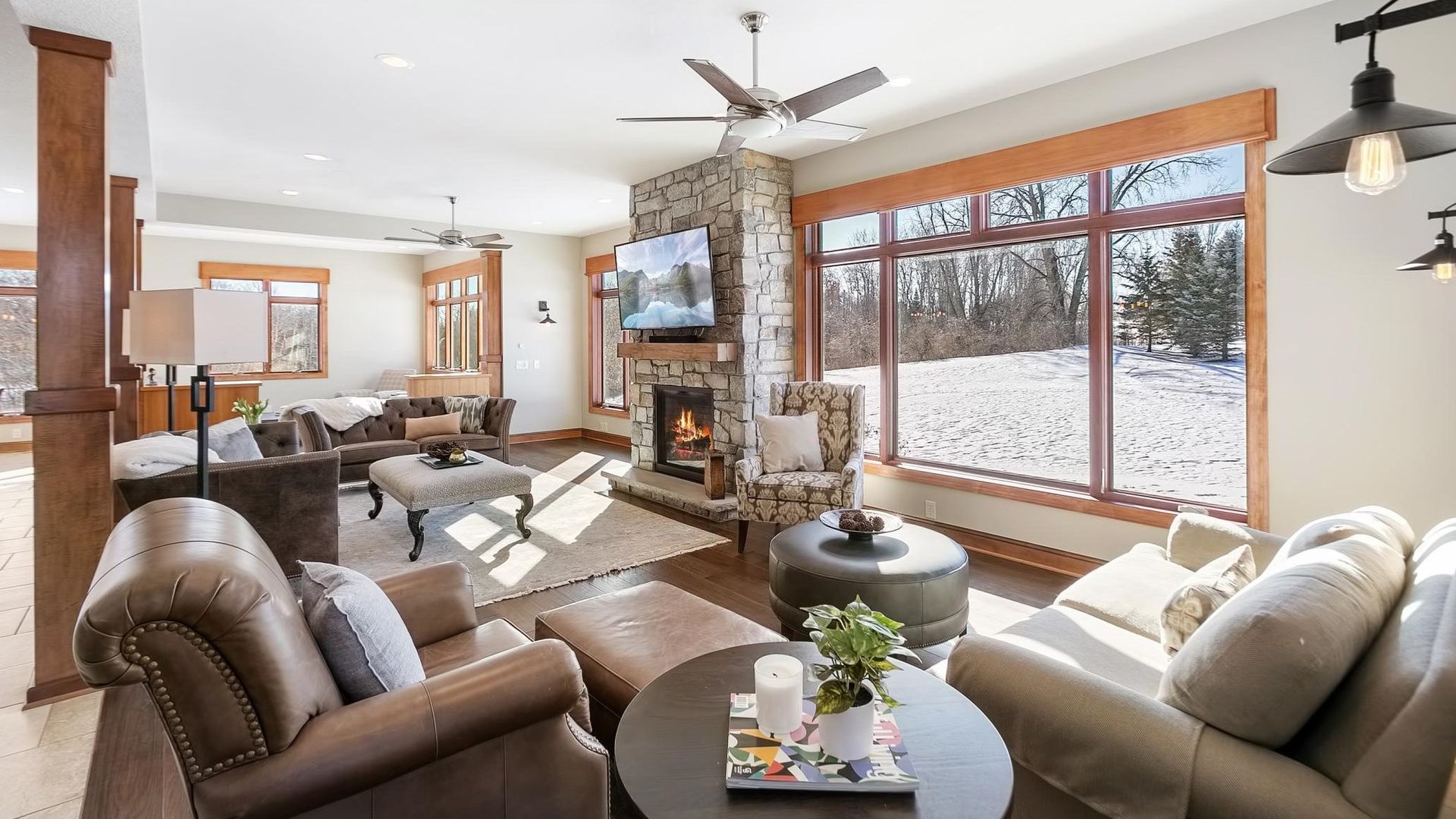 Zimmer's former living room. Photo: Dean Riedel/360 VIP