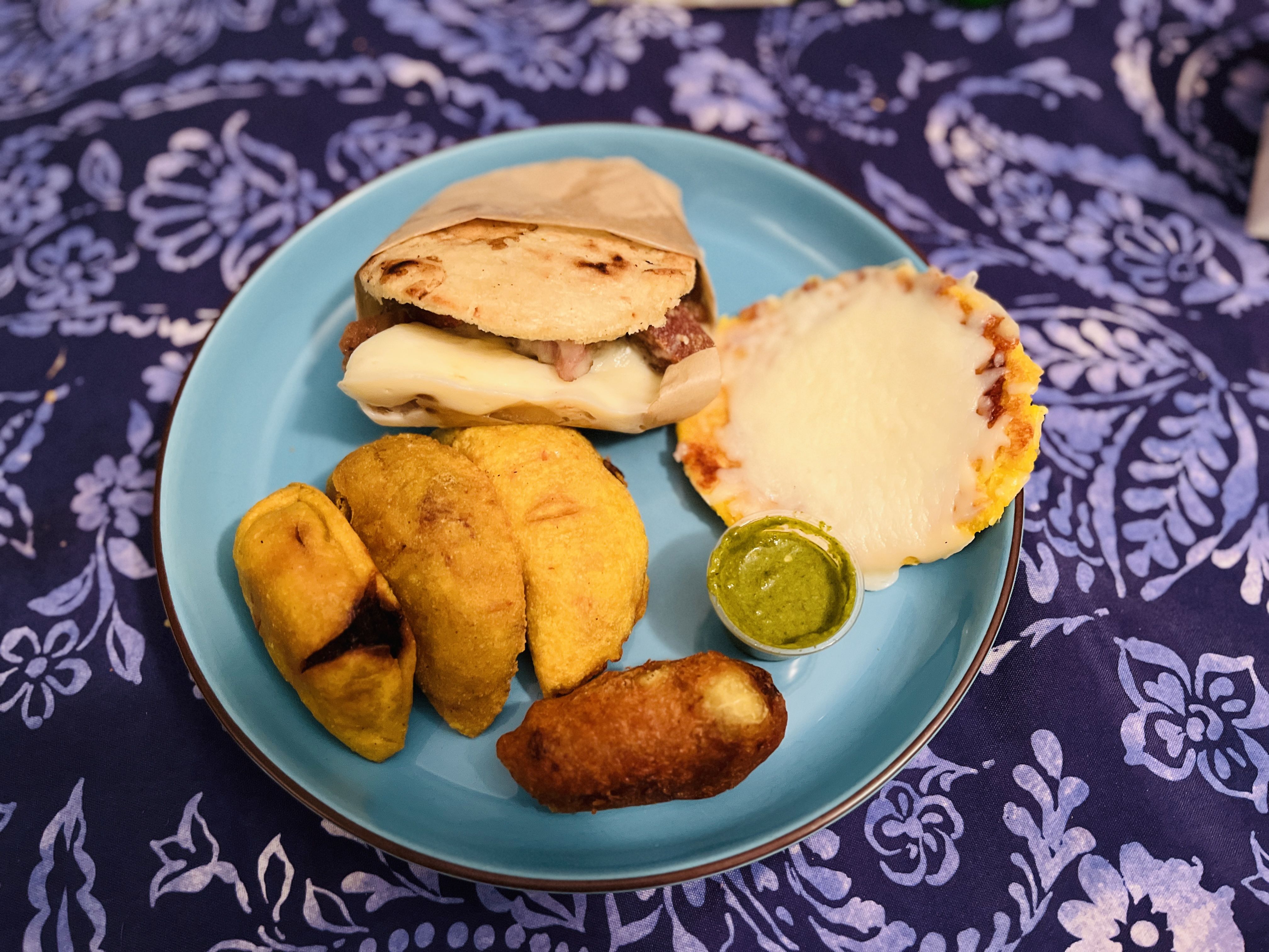 plate of fried foods