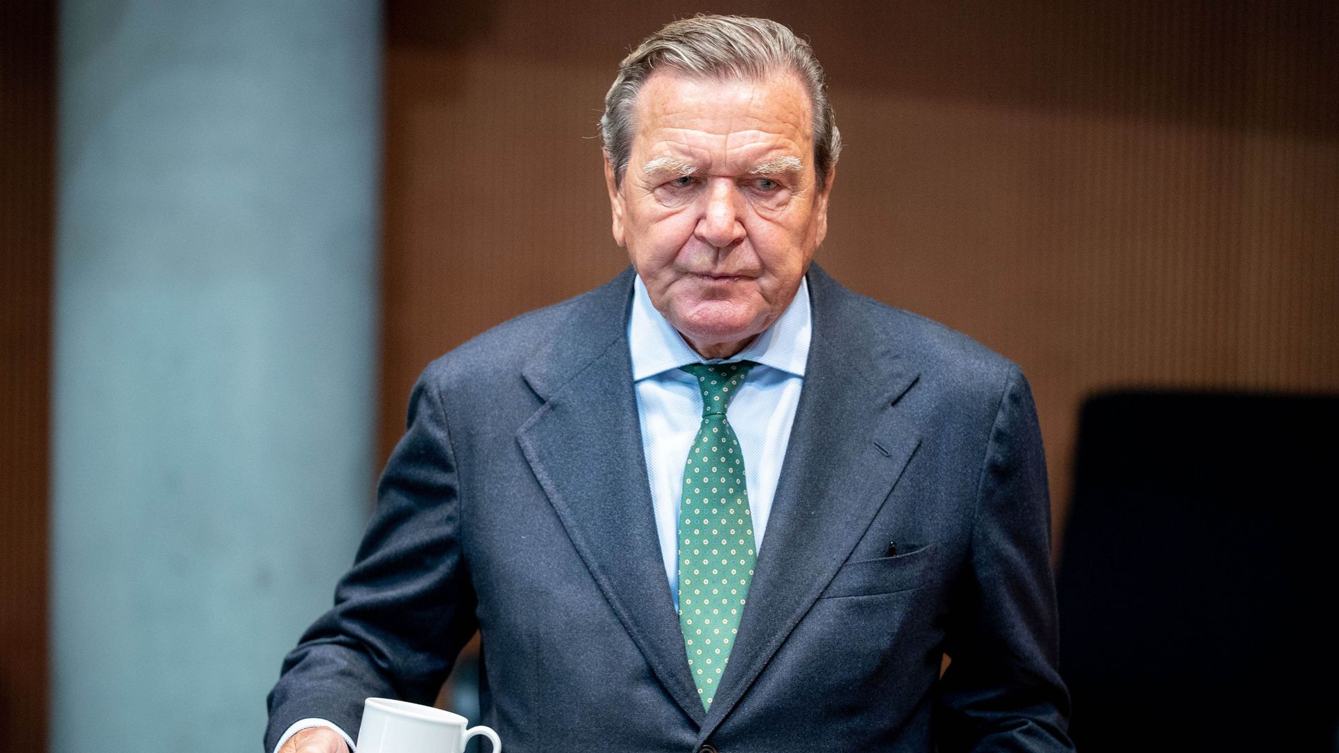 Former German Chancellor Gerhard Schröder.