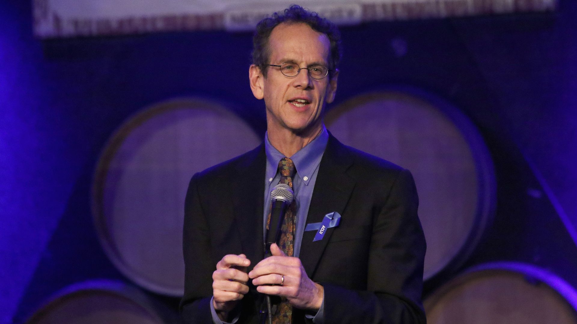 David Cole, the director of the ACLU, speaking at a conference