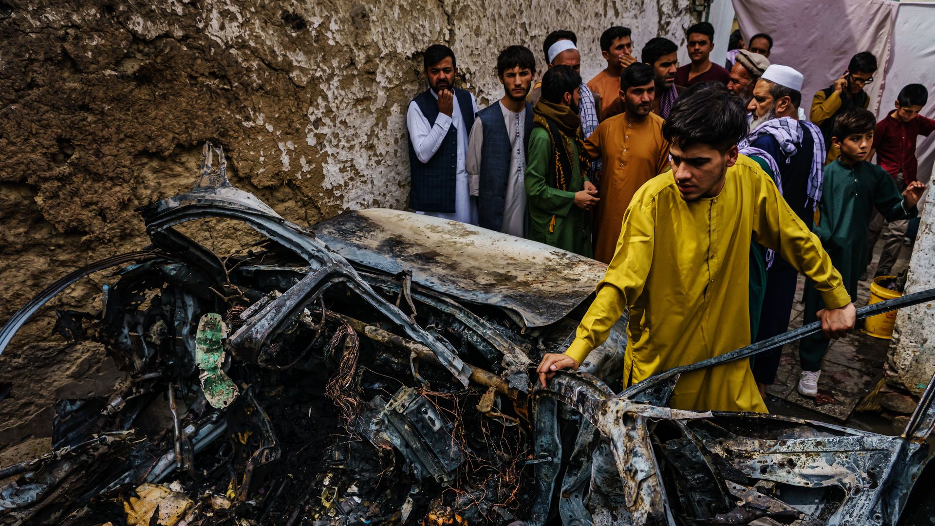 Drone strike on family in Afghanistan