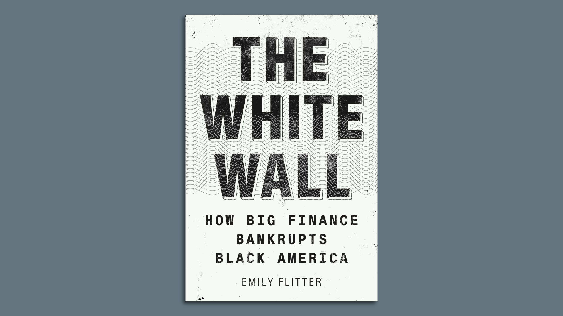 Cover image of the book "The White Wall" by Emily Flitter