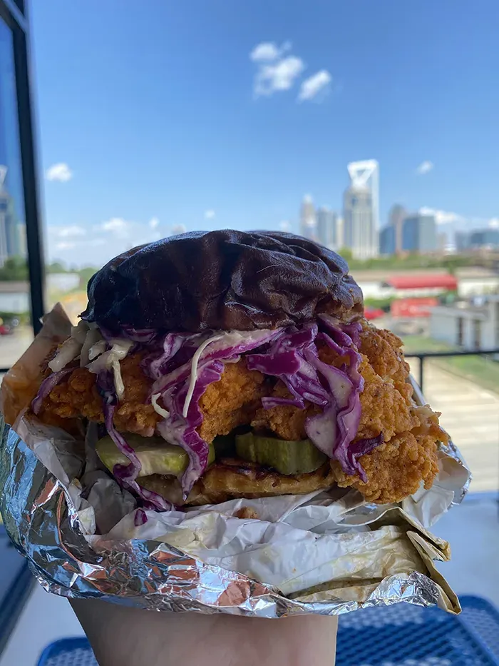 horaces fried chicken sandwich