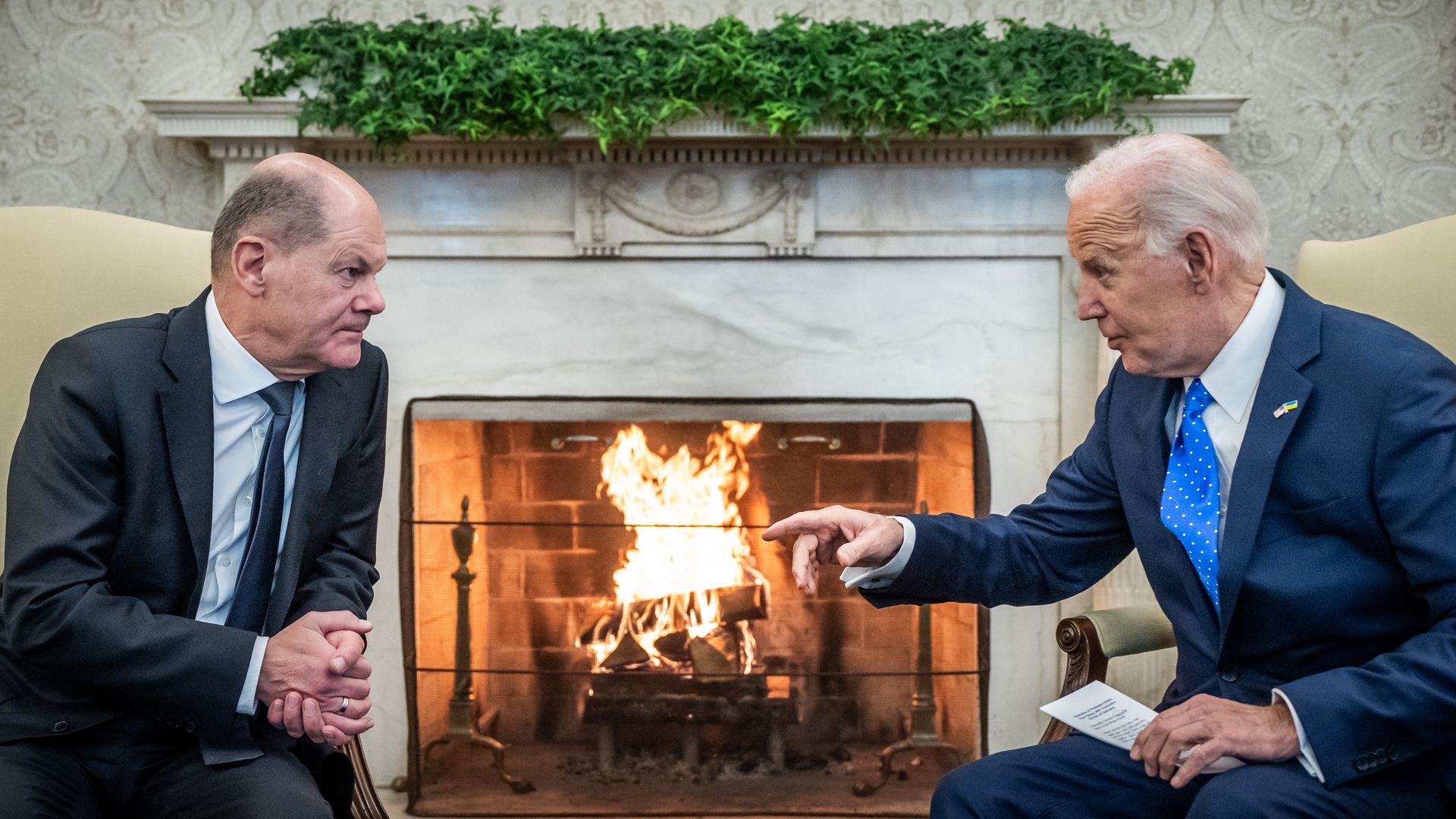biden and German Chancellor Olaf Scholz 