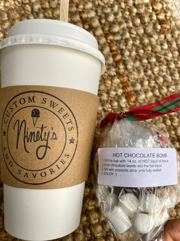 Ninety's Hot Chocolate Bomb