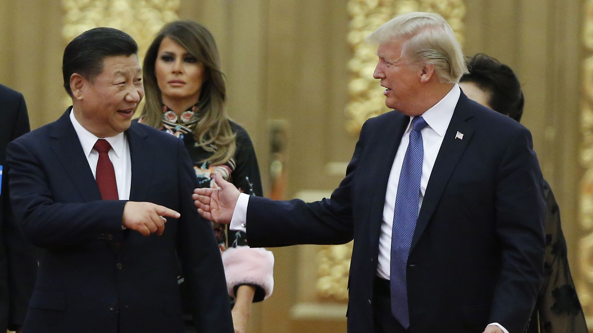 President Trump and Xi Jinping