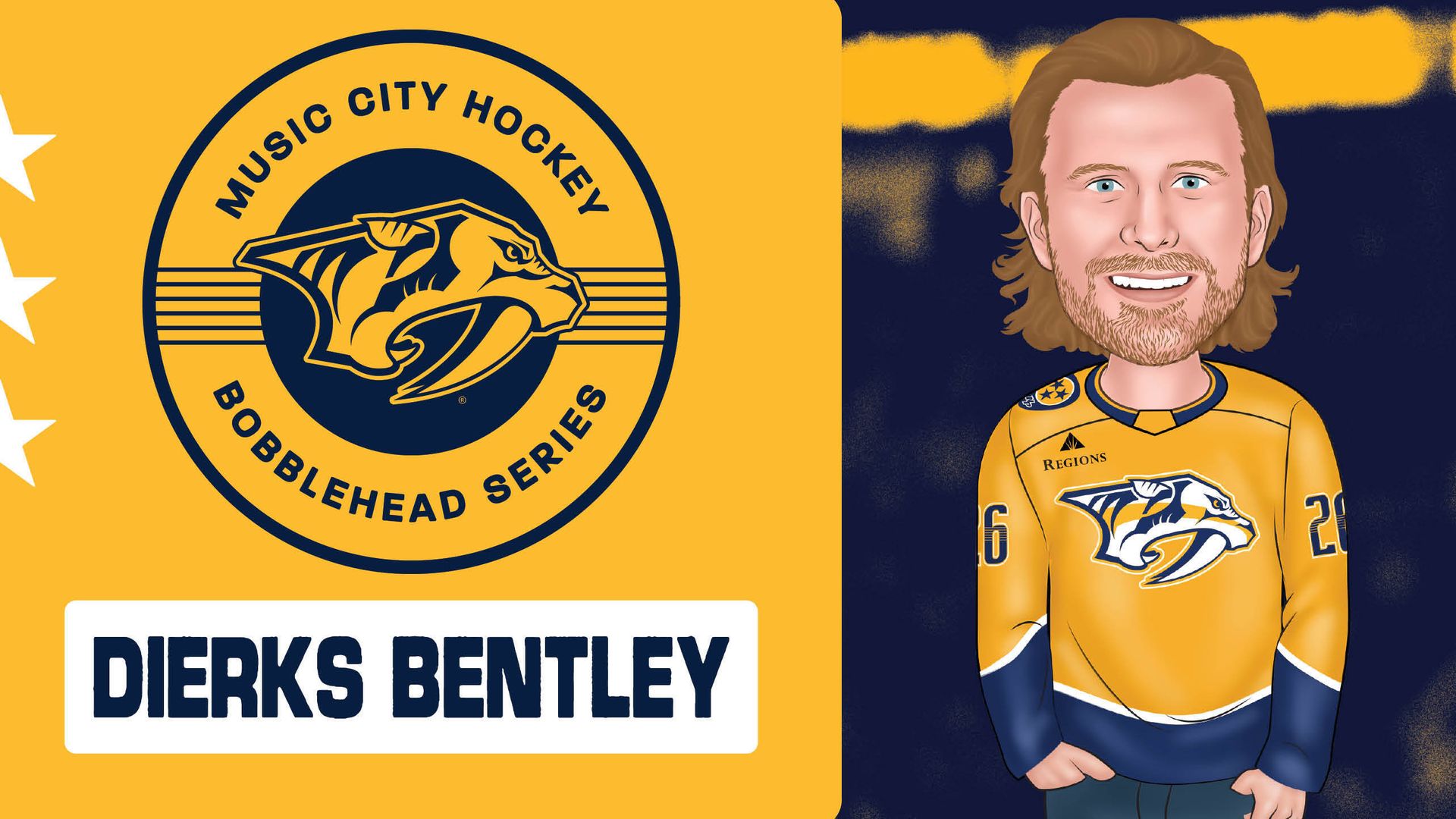 A bobblehead of Dierks Bentley