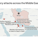 Iran retaliates after U.S.–Israel strikes, triggering regional fallout across Middle East