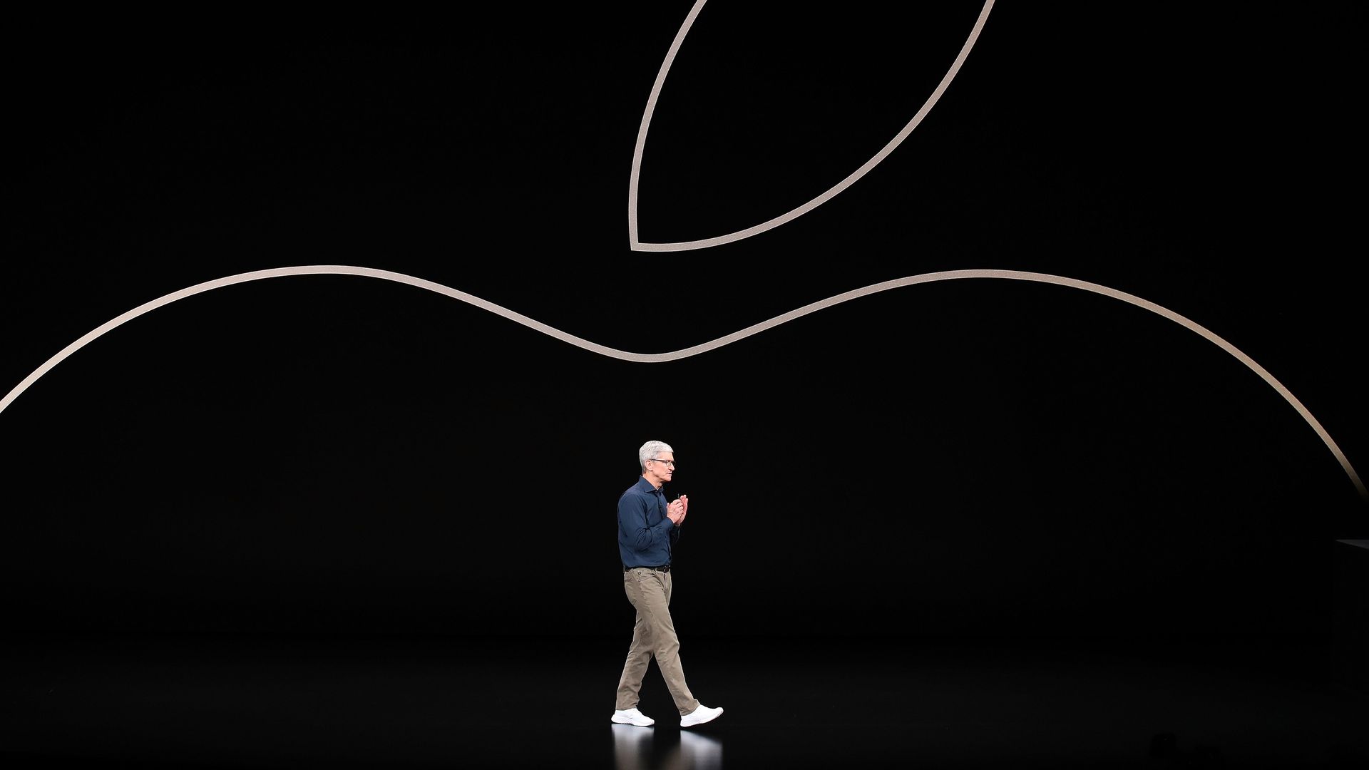 Tim Cook at apple event